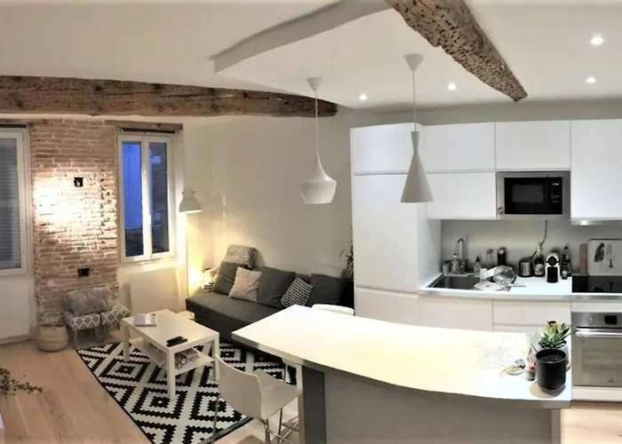 Duplex Aux Carmes 아파트 *