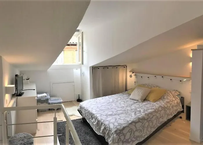 아파트 Duplex Aux Carmes 툴루즈